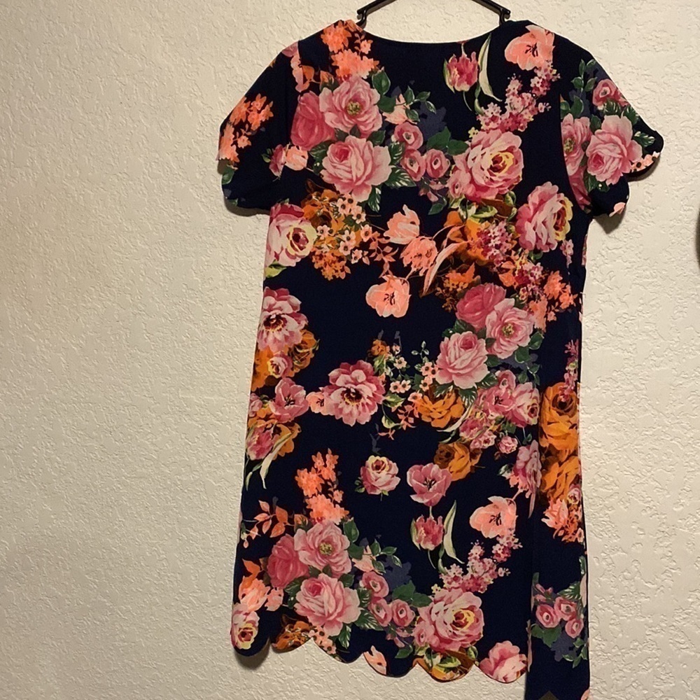 12 pm by Mon Ami USA floral short sleeve dress small - Picture 5 of 7